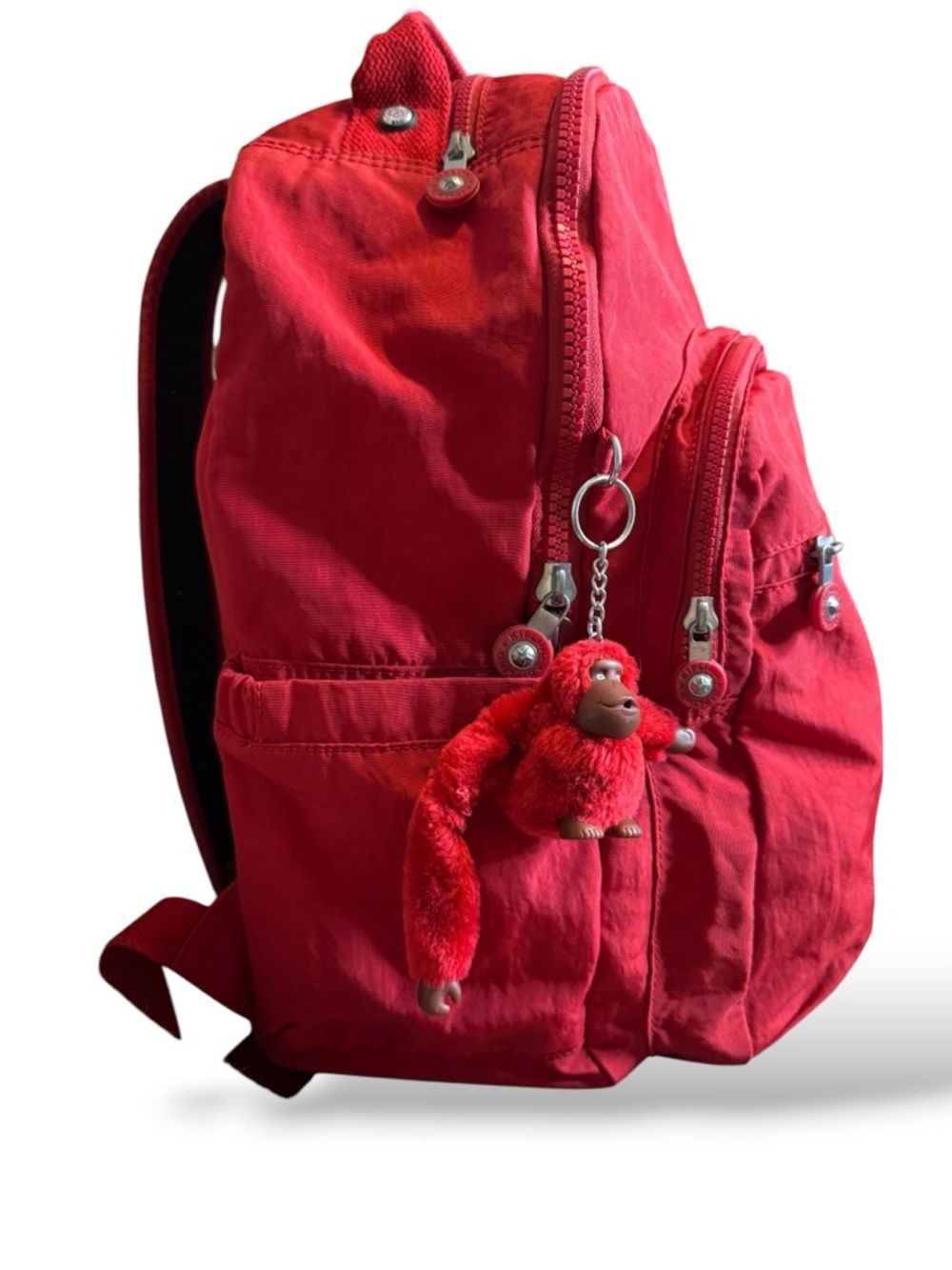 SEOUL LARGE 15" LAPTOP BACKPACK w Matching Monkey - Picture 3 of 8